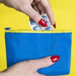 viagra pillen in een portemonnee